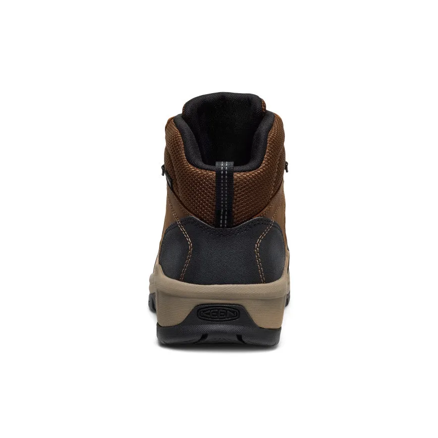 Men's Skokie Waterproof Work Boot (Carbon Toe) | Dark Earth/Black sold by Keen product image thumbnail 5