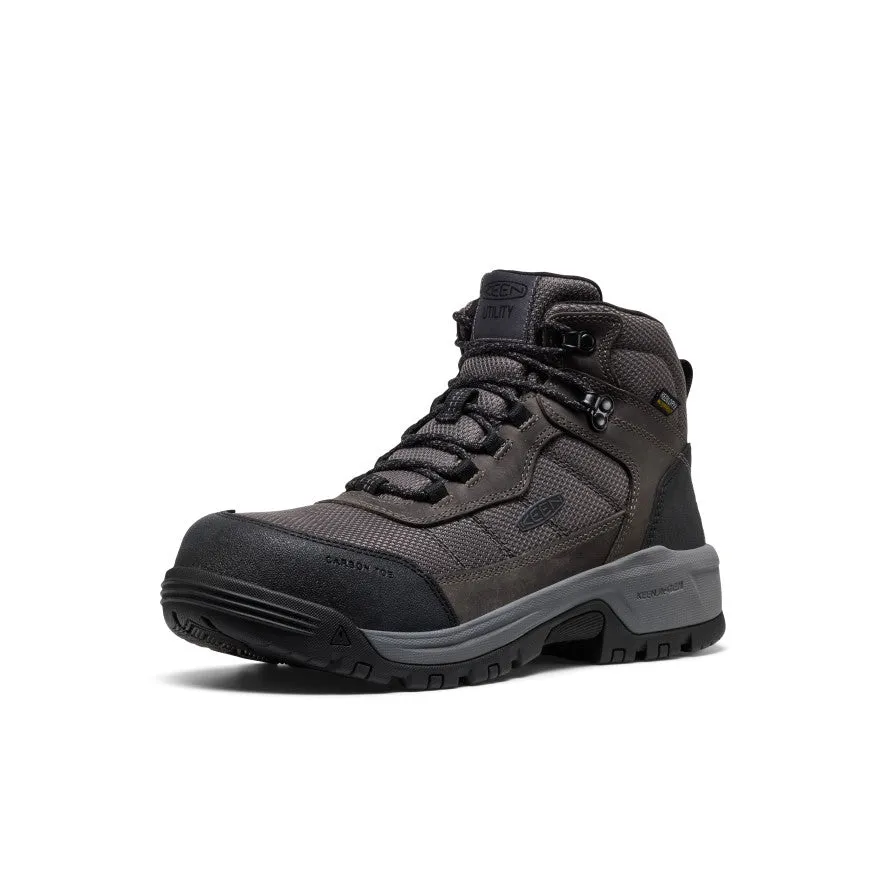 Men's Skokie Waterproof Work Boot (Carbon Toe) | Magnet/Black sold by Keen product image thumbnail 3