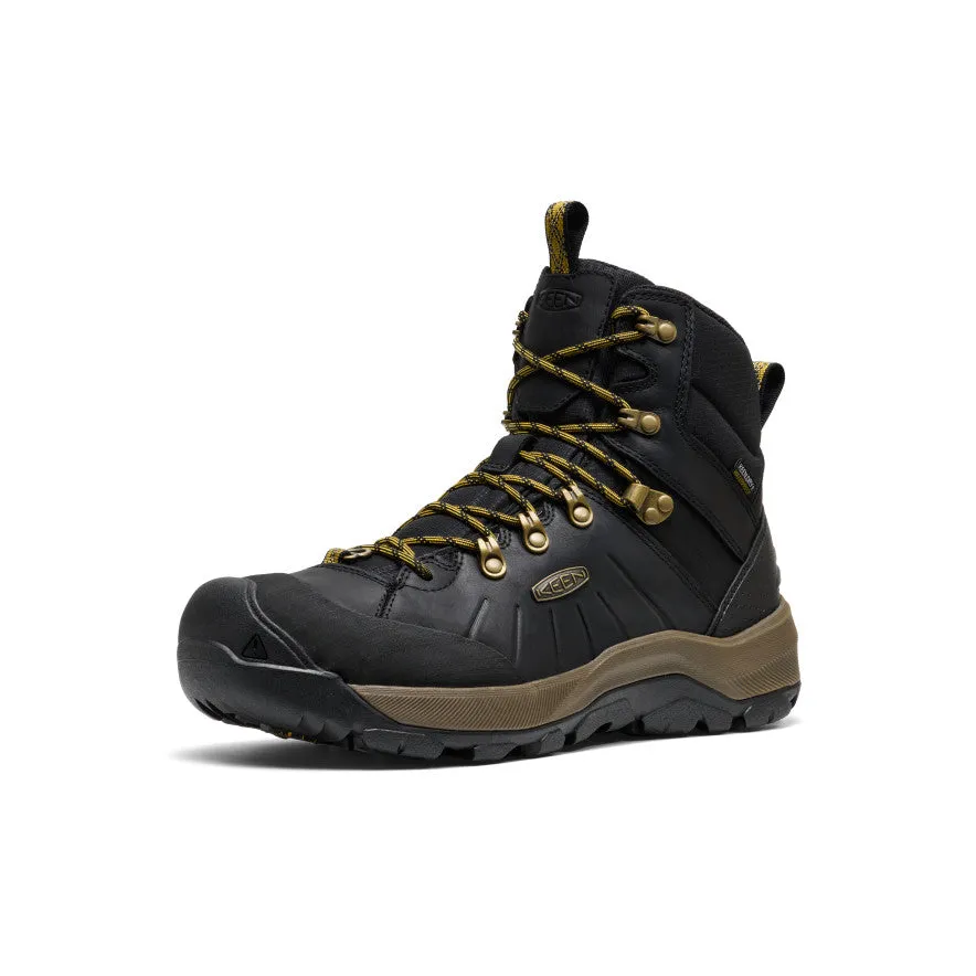 Men's Revel IV Polar Waterproof Boot | Black/Lemon Curry sold by Keen product image thumbnail 3