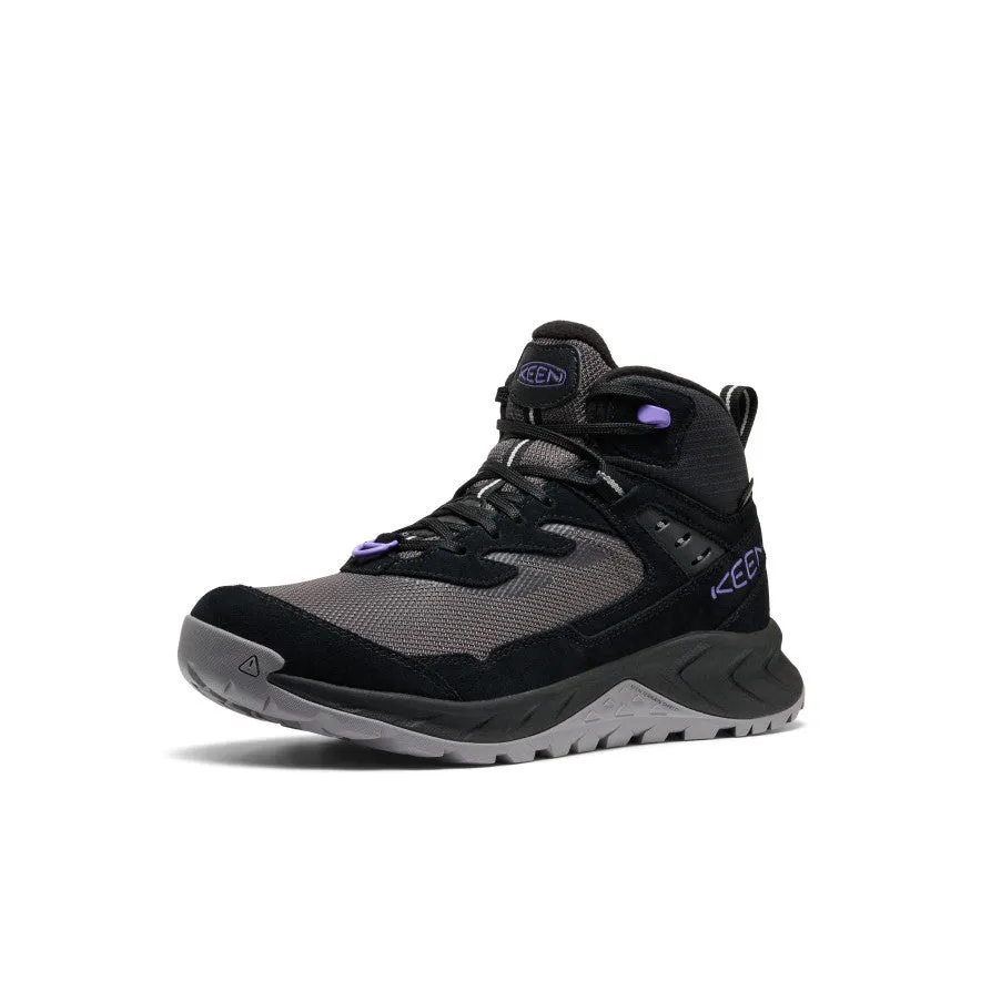 Women's Hightrail Polar Waterproof Hiking Boot | Black/Aster Purple sold by Keen product image thumbnail 3