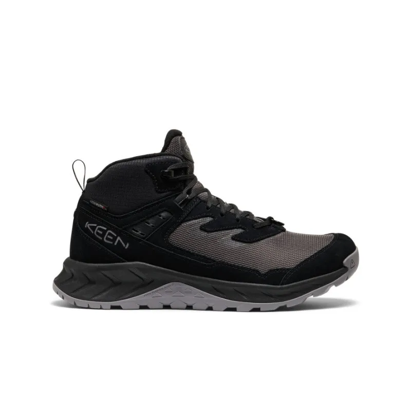 Men's Hightrail Polar Waterproof Hiking Boot  |  Black/Steel Grey sold by Keen