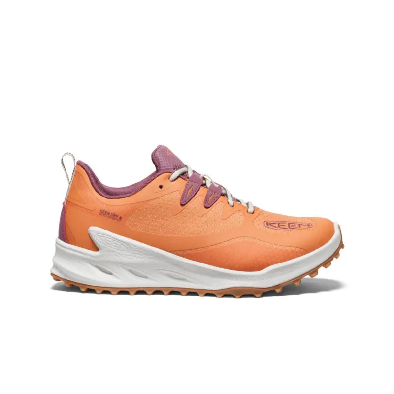 Women's Zionic Waterproof Hiking Shoe | Tangerine/Star White sold by Keen