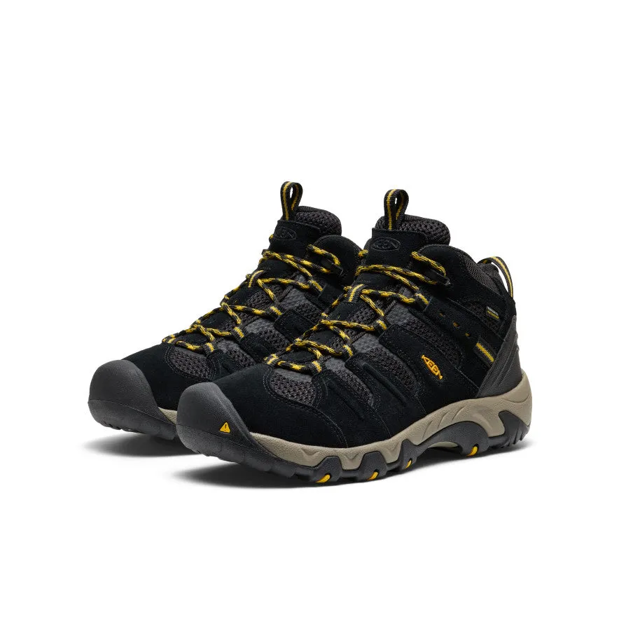 Men's Headout Waterproof Hiking Boot | Black/Lemon Curry sold by Keen product image thumbnail 2