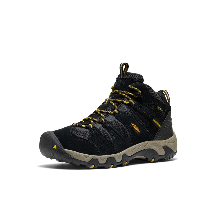 Men's Headout Waterproof Hiking Boot | Black/Lemon Curry sold by Keen product image thumbnail 3