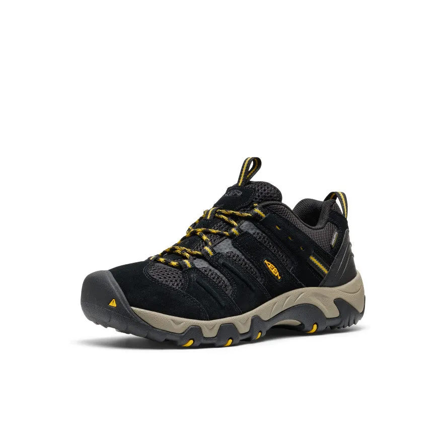 Men's Headout Waterproof Hiking Shoe | Black/Lemon Curry sold by Keen product image thumbnail 3