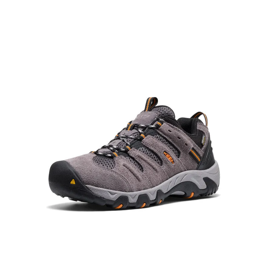 Men's Headout Waterproof Hiking Shoe | Steel Grey/Orange Pepper sold by Keen product image thumbnail 3