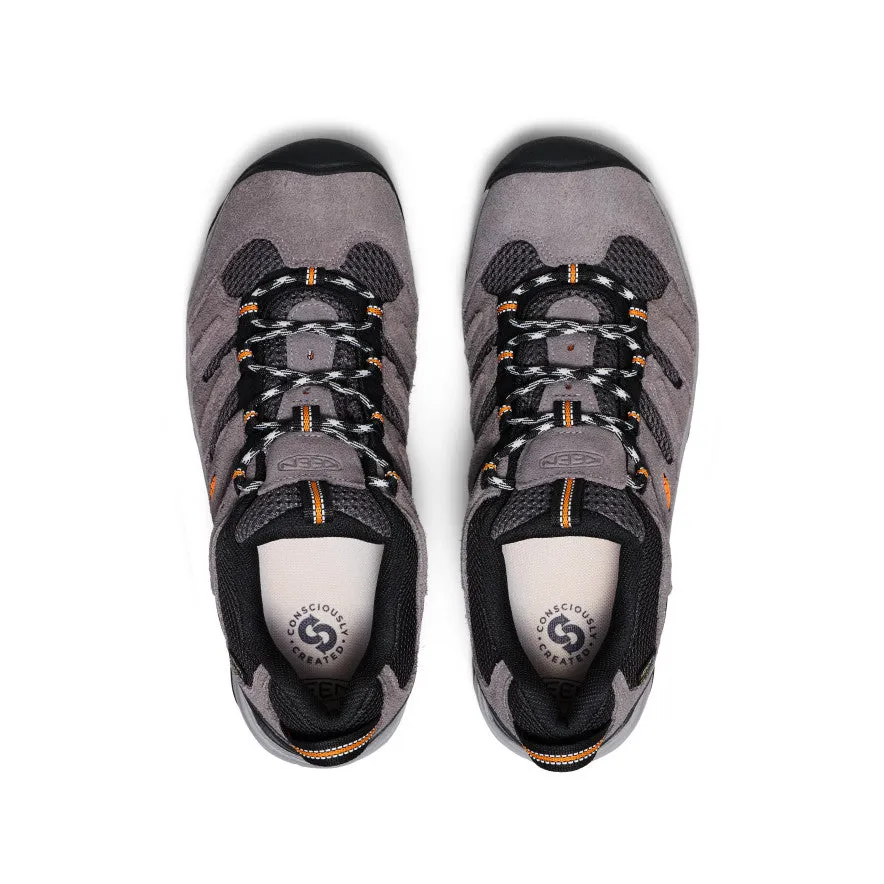 Men's Headout Waterproof Hiking Shoe | Steel Grey/Orange Pepper sold by Keen product image thumbnail 4