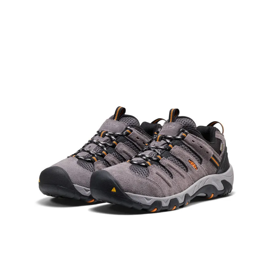 Men's Headout Waterproof Hiking Shoe | Steel Grey/Orange Pepper sold by Keen product image thumbnail 2