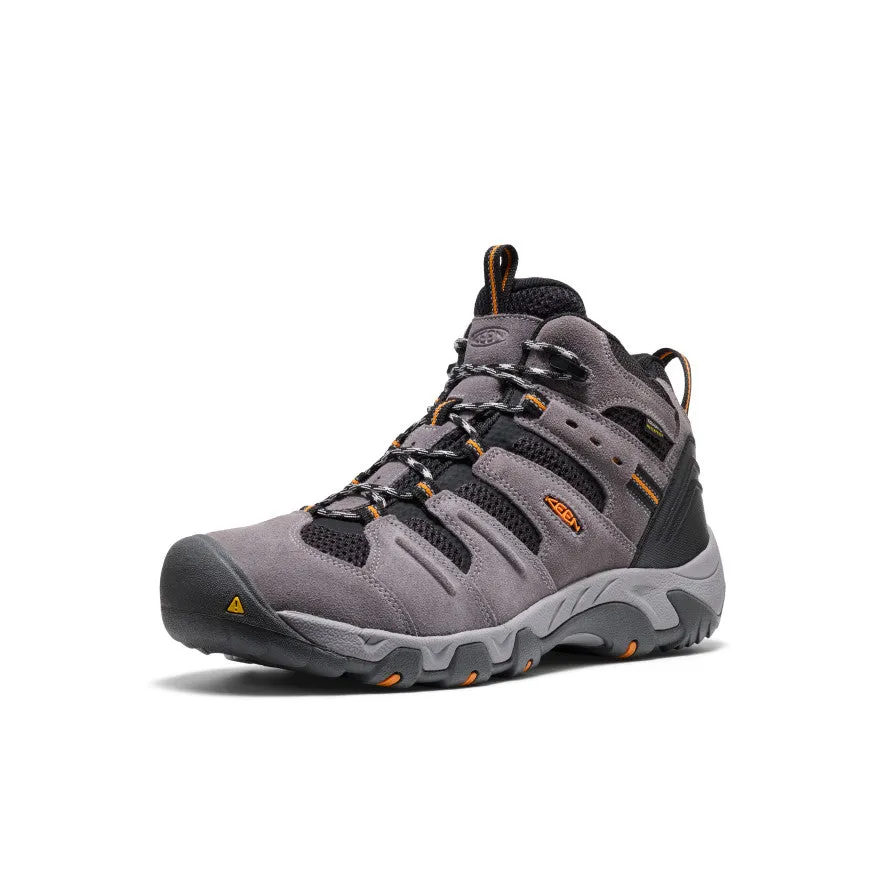 Men's Headout Waterproof Hiking Boot | Magnet/Orange Pepper sold by Keen product image thumbnail 3