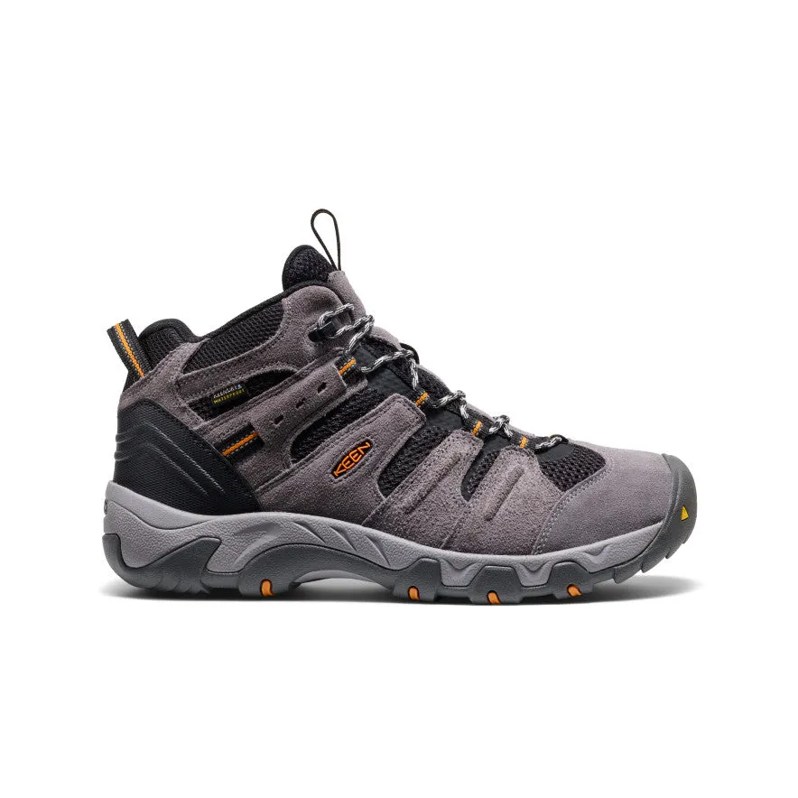 Men's Headout Waterproof Hiking Boot | Magnet/Orange Pepper sold by Keen