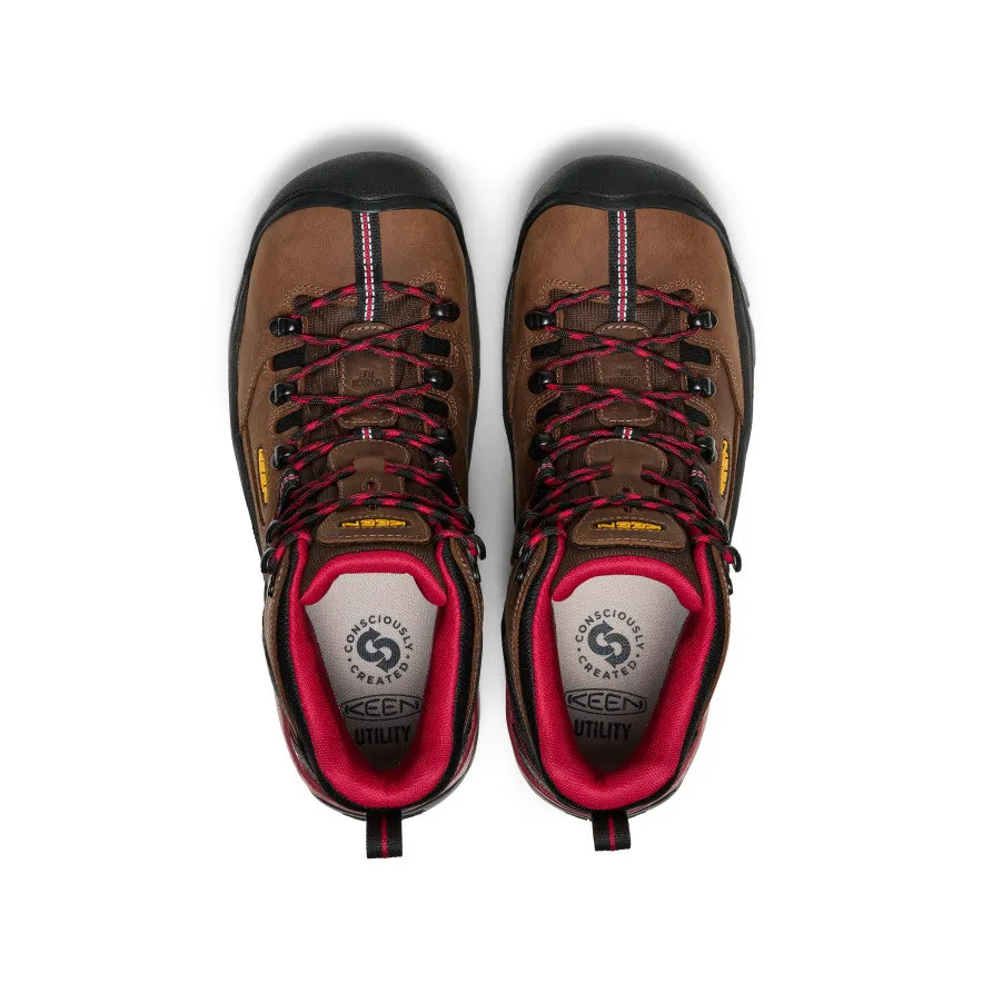 Men's Pittsburgh Energy 6" Waterproof Boot (Carbon Toe) | Bison/Black sold by Keen product image thumbnail 4