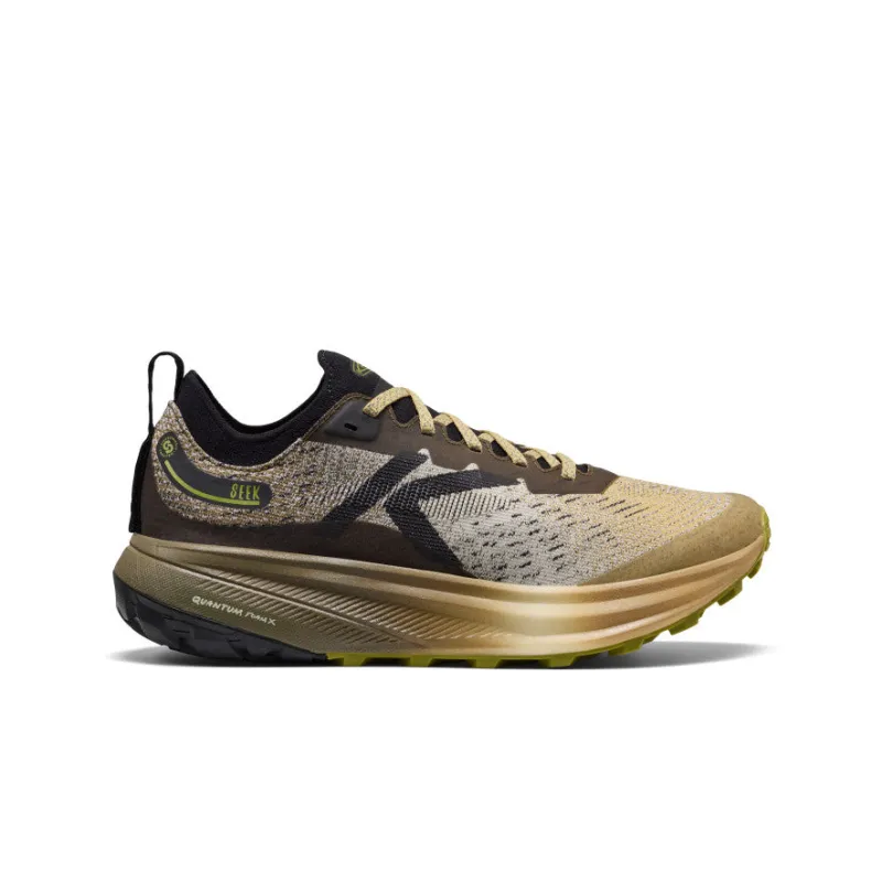 Men's Seek Trail Running Shoe  |  Dark Olive/Khaki sold by Keen