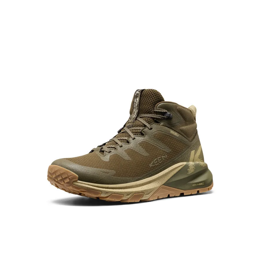 Men's Targhee Apex Wide Waterproof Hiking Boot | Dark Olive/Khaki sold by Keen product image thumbnail 3