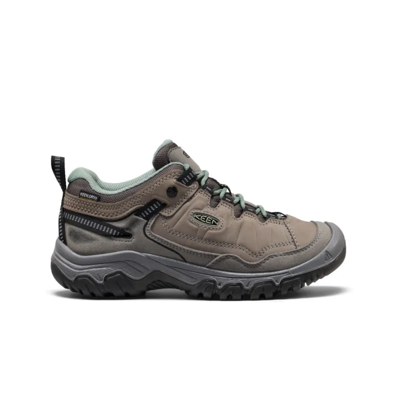 Women's Targhee IV Waterproof Hiking Shoe  |  Steel Grey/Lily Pad sold by Keen