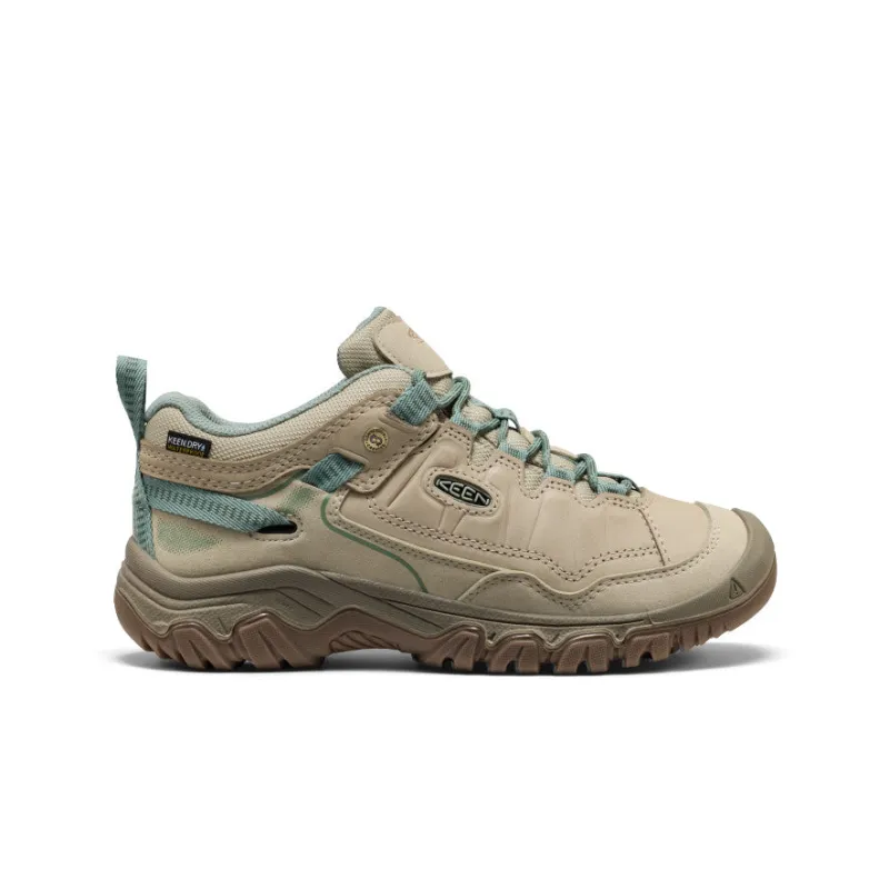Women's Targhee IV Waterproof Hiking Shoe  |  Abbey Stone/Lily Pad sold by Keen