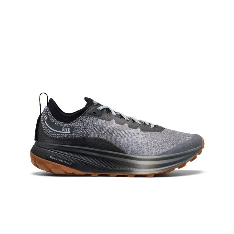 Men's Seek Trail Running Shoe  |  Black/Magnet made by Keen