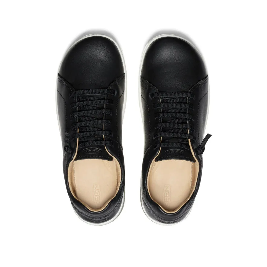 Women's KNX Leather Sneaker | Black/Star White sold by Keen product image thumbnail 4
