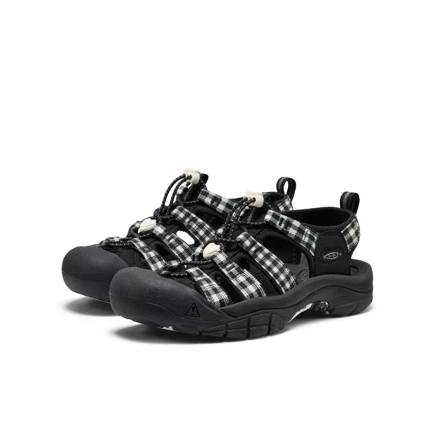 Women's Newport Retro | Black/Gingham sold by Keen product image thumbnail 2