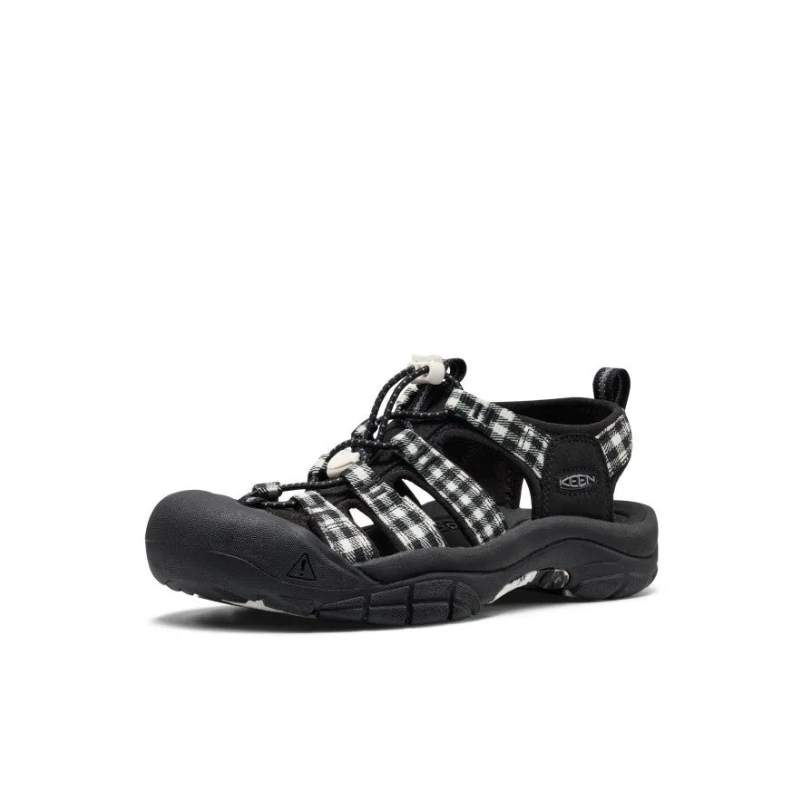 Women's Newport Retro | Black/Gingham sold by Keen product image thumbnail 3