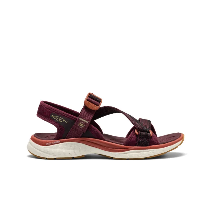 Women's Leiki Open-Toe Sandal  |  Fig/Burnt Brick sold by Keen