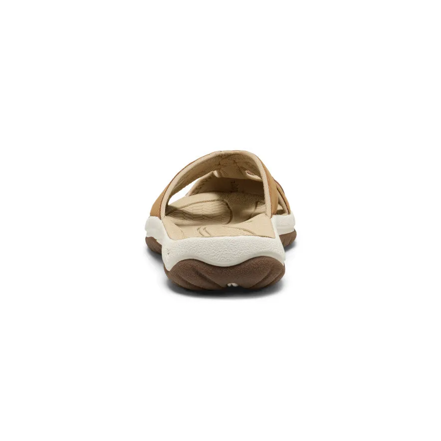 Women's Bali Leather Slide Sandal | Chipmunk/Birch sold by Keen product image thumbnail 5