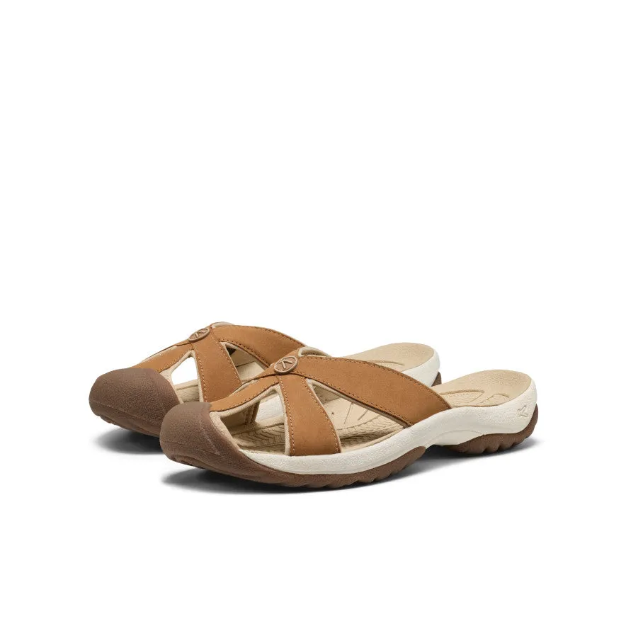 Women's Bali Leather Slide Sandal | Chipmunk/Birch sold by Keen product image thumbnail 2