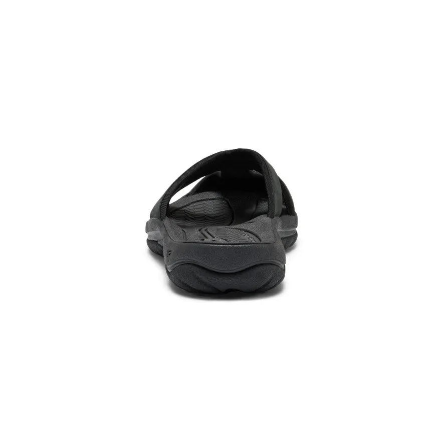 Women's Bali Leather Slide Sandal | Black/Black sold by Keen product image thumbnail 5