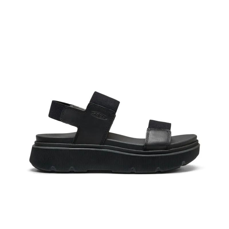 Women's Elle Mila Backstrap Sandal  |  Black/Black sold by Keen