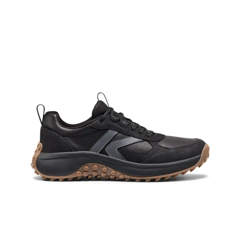 Men's KS86 Leather Sneaker  |  Black made by Keen