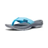 Women's Kona Leather Flip-Flop  |  Blue Atoll/Blue Danube sold by Keen