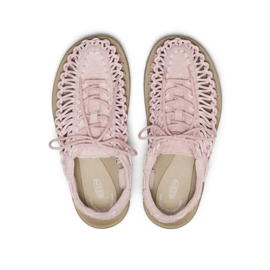 All Gender UNEEK Leather Sneaker | Pale Lilac/Plaza Taupe sold by Keen product image thumbnail 4