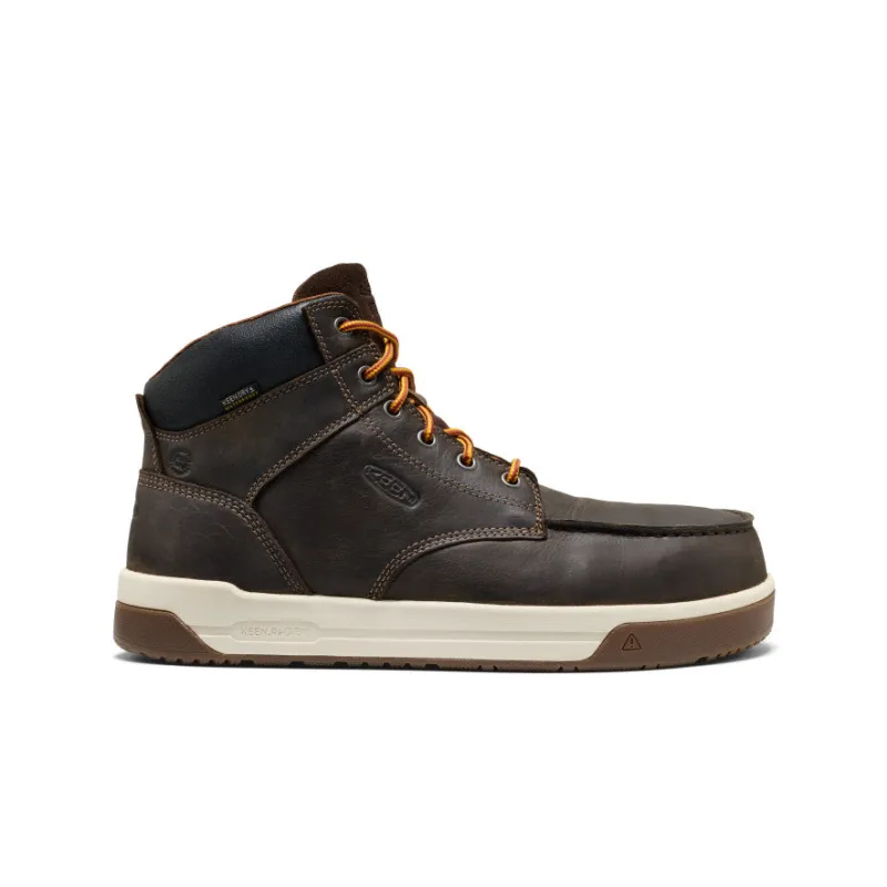 Men's Gibson Waterproof Work Boot (Carbon Toe) | Cascade Brown/Gum sold by Keen