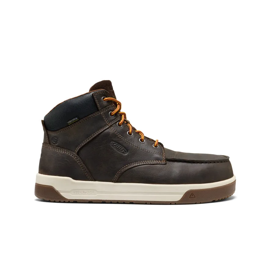 Men's Gibson Waterproof Work Boot (Carbon Toe) | Cascade Brown/Gum sold by Keen