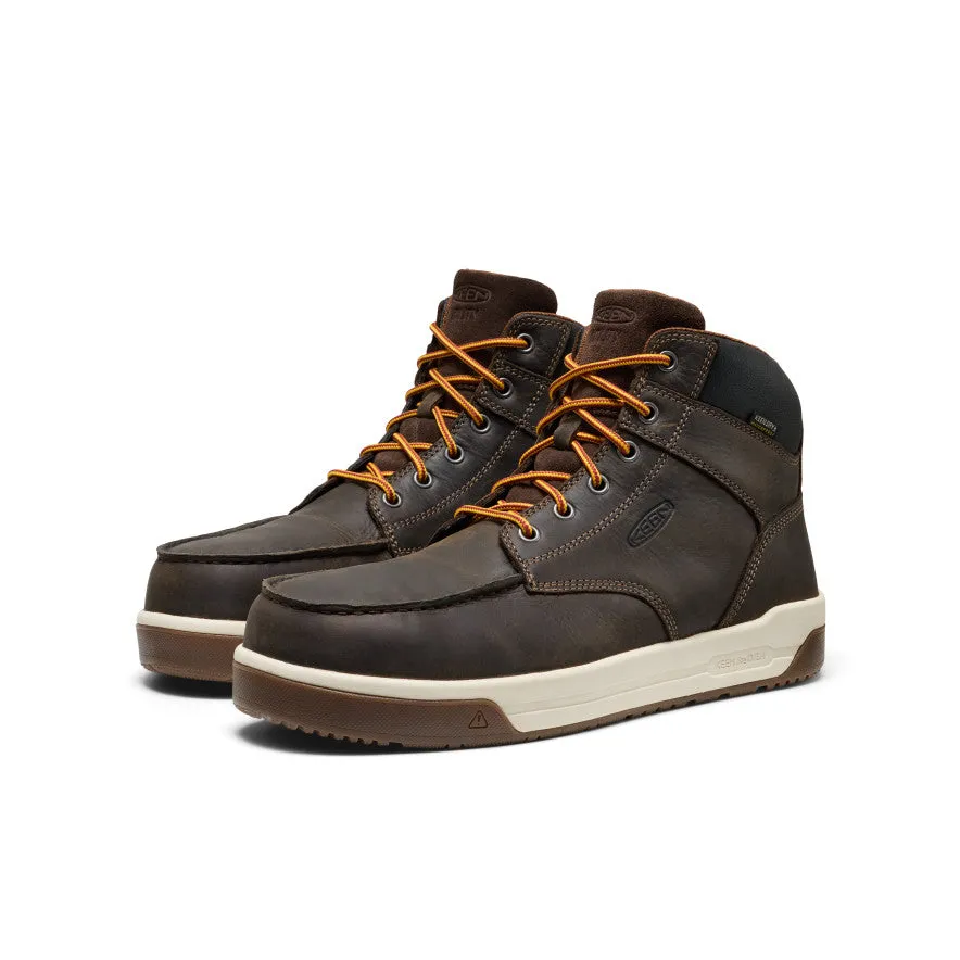 Men's Gibson Waterproof Work Boot (Carbon Toe) | Cascade Brown/Gum sold by Keen product image thumbnail 2