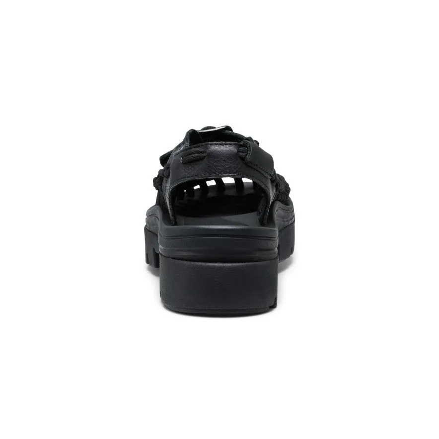 All Gender UNEEK PLT Mary Jane Sneaker | Black Smooth Lea sold by Keen product image thumbnail 5