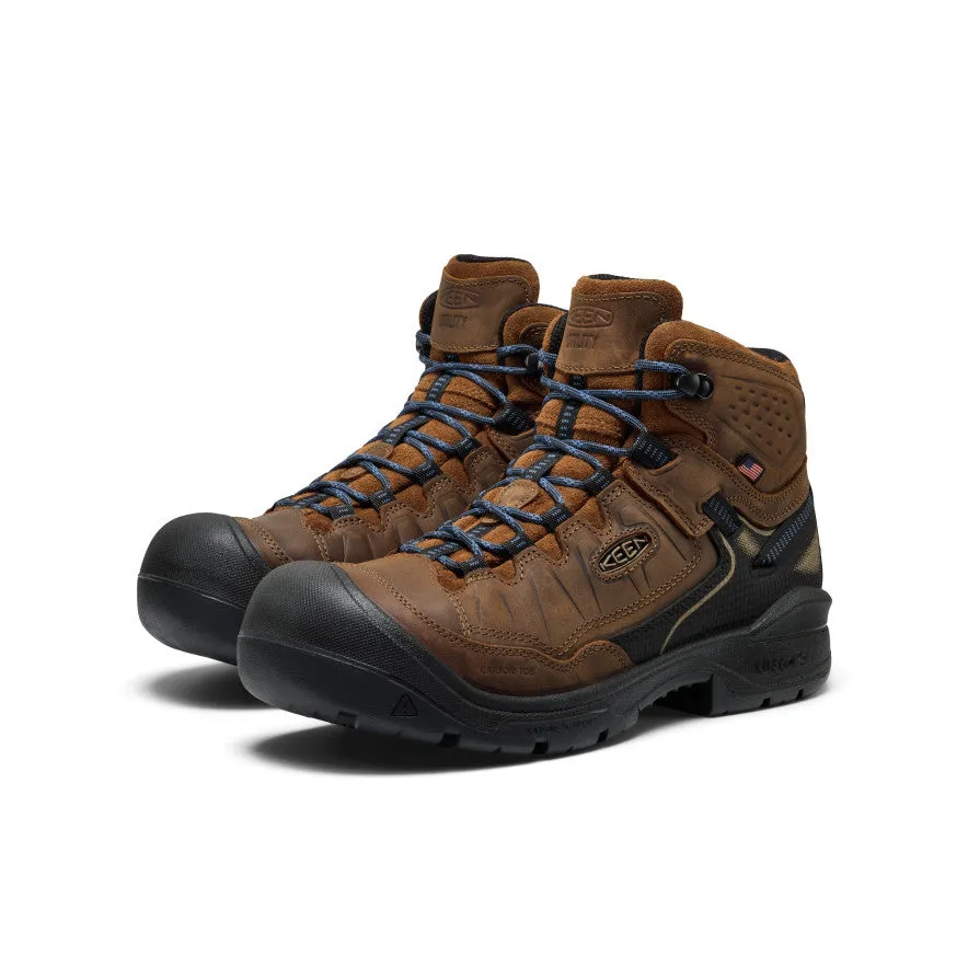 Men's Targhee IV LTR Waterproof Work Boot (Carbon Toe) | Bison/Black sold by Keen product image thumbnail 2