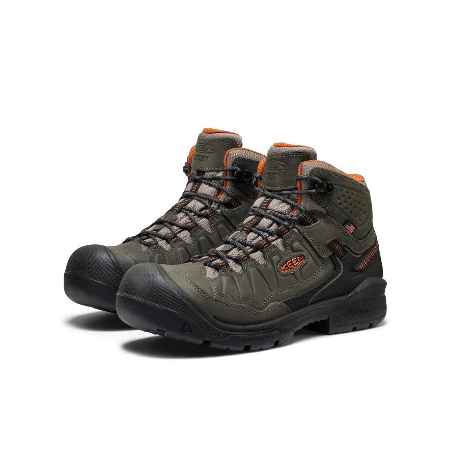 Men's Targhee IV Waterproof Work Boot (Carbon Toe) | Magnet/Black sold by Keen product image thumbnail 2