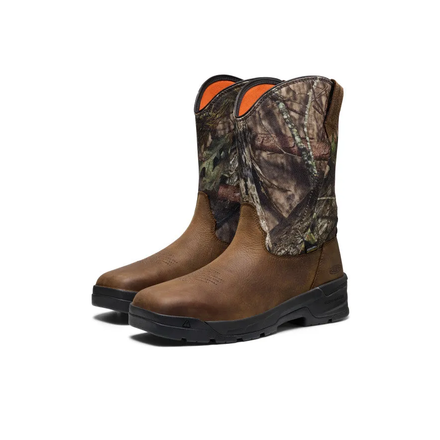 Men's Flatland Pull-On Waterproof Work Boot (Soft Toe) | MOSSY OAK® BREAK-UP COUNTRY©® sold by Keen product image thumbnail 2