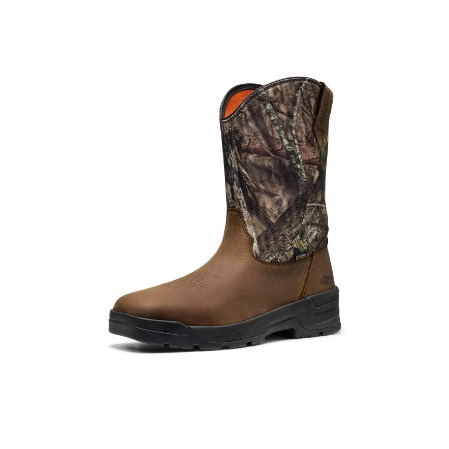 Men's Flatland Pull-On Waterproof Work Boot (Soft Toe) | MOSSY OAK® BREAK-UP COUNTRY©® sold by Keen product image thumbnail 3