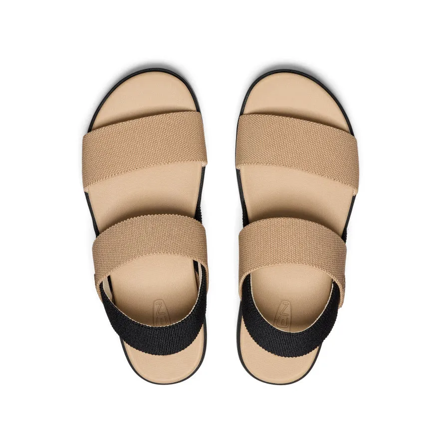 Women's Elle Backstrap Sandal Wide | Cornstalk/Black sold by Keen product image thumbnail 4