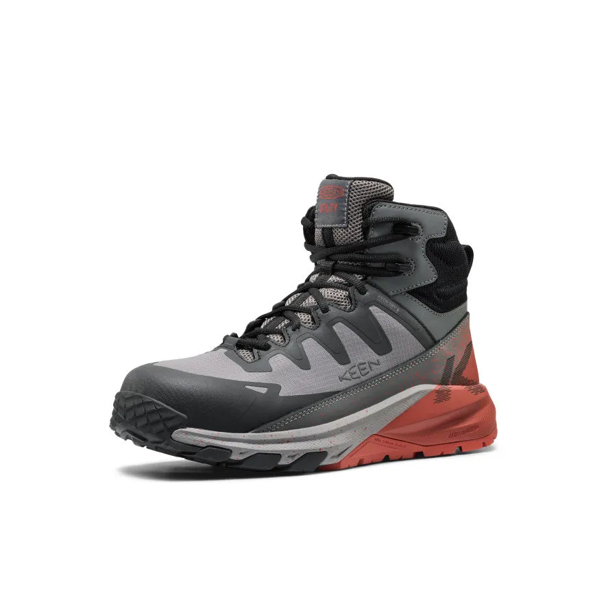 Men's Targhee Blur Waterproof Work Boot (Carbon Toe) | Steel Grey/Black sold by Keen product image thumbnail 3