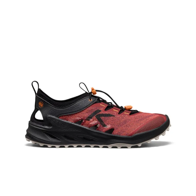 Men's Zionic ADV Open-Air Hiking Shoe  |  Garnet/Orange Peel sold by Keen
