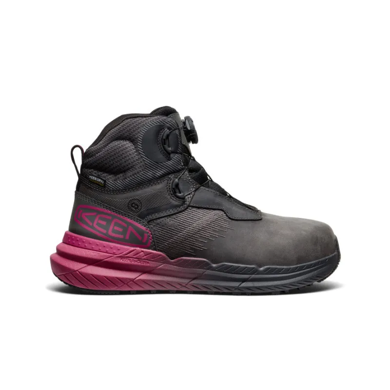 Women's Snapline CF Waterproof Boot (Carbon Toe)  |  Magnet/Black made by Keen