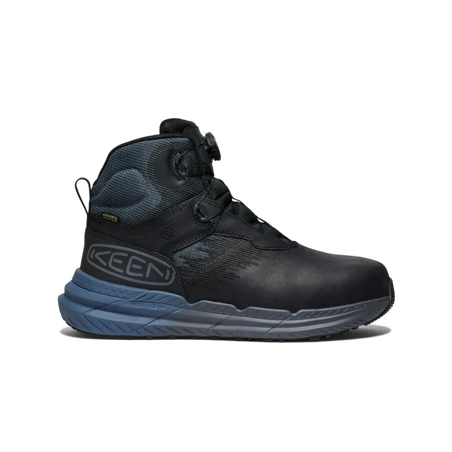 Men's Snapline CF Waterproof Boot (Carbon Toe) | Vintage Indigo/Black sold by Keen