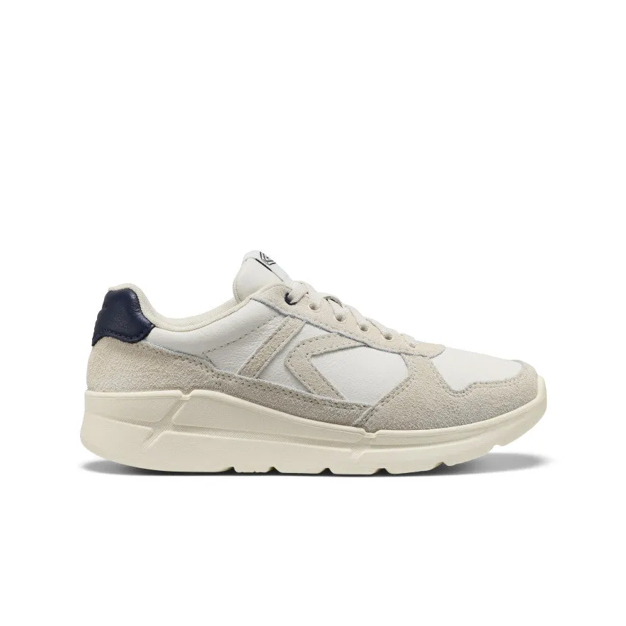 Women's KM2 Leather Jogger | Birch/Naval Academy sold by Keen