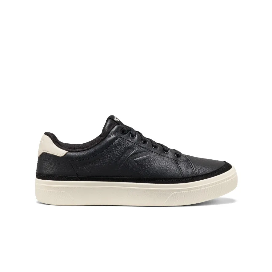 Men's KM1 Leather Sneaker | Black/Birch sold by Keen