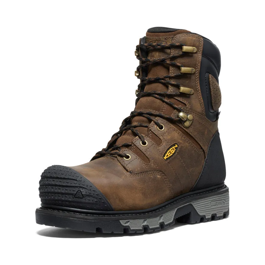 Men's CSA Camden 8" Waterproof Boot (Carbon Toe) | Dark Earth/Black sold by Keen product image thumbnail 3