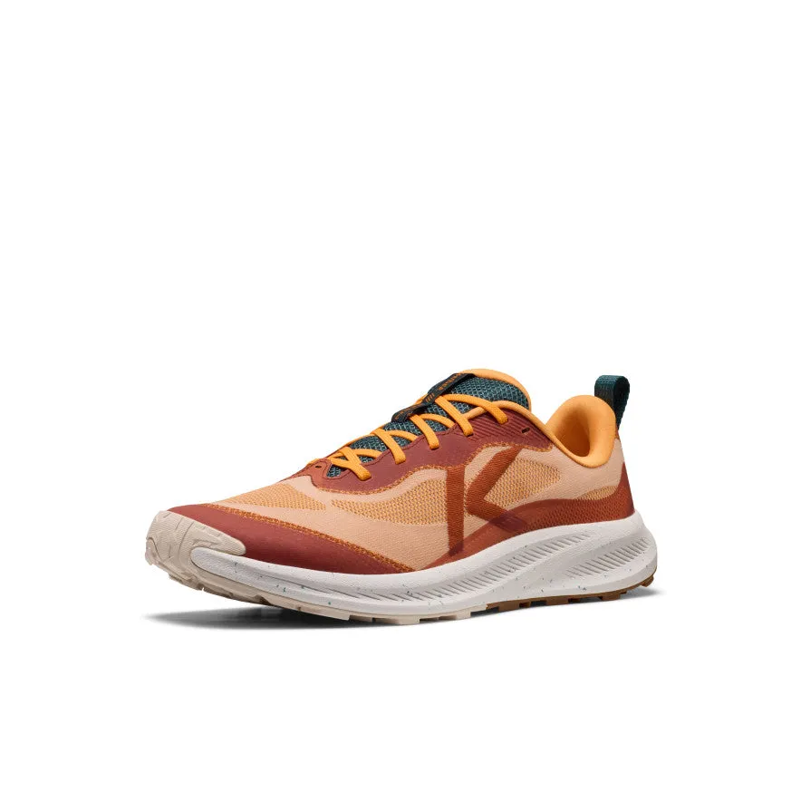 Men's Wander Trail Running Shoe | Fossil Orange/Carrot Curl sold by Keen product image thumbnail 3
