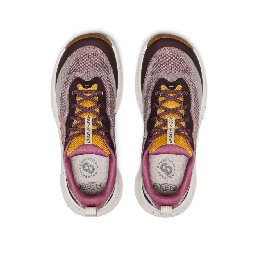 Women's Wander Trail Running Shoe | Huckleberry/Symphonic Sunset sold by Keen product image thumbnail 4