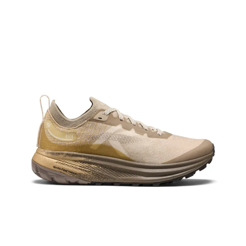 Women's Seek Trail Running Shoe  |  Abbey Stone/Gold made by Keen